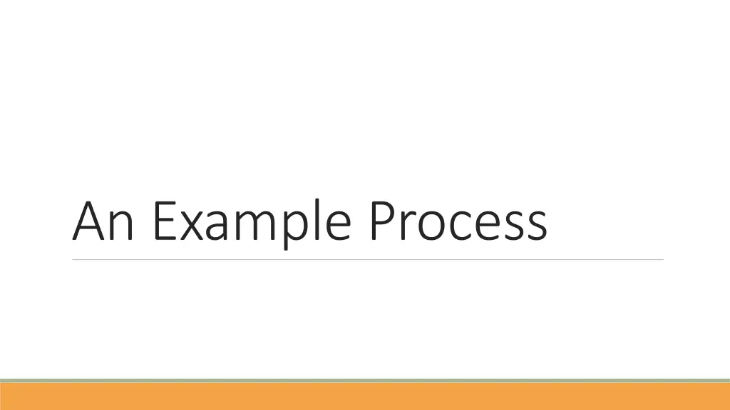 an example process