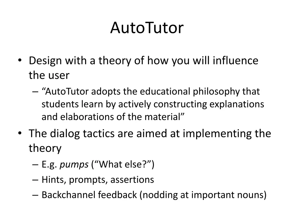 autotutor