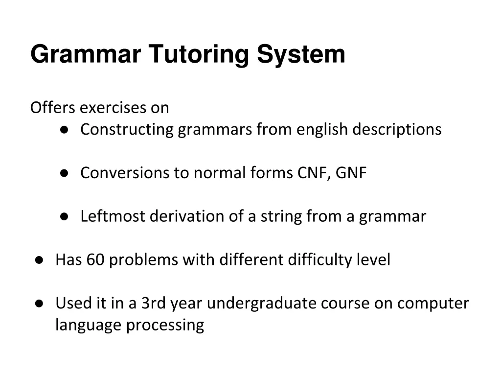 grammar tutoring system 1