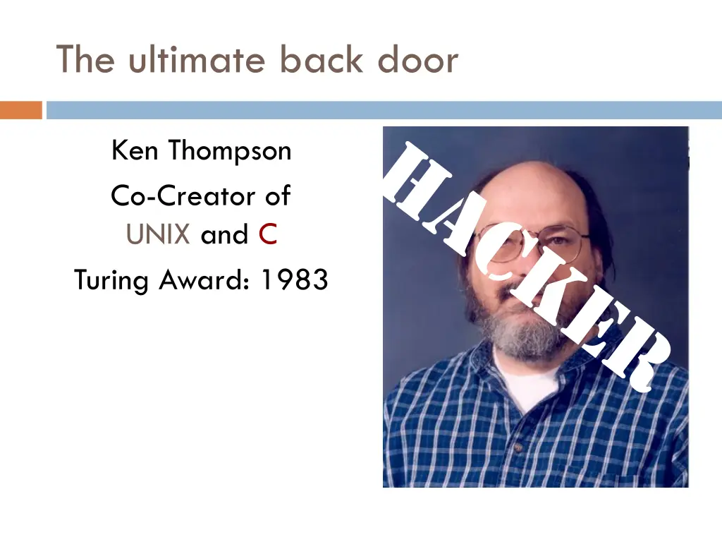 the ultimate back door 5