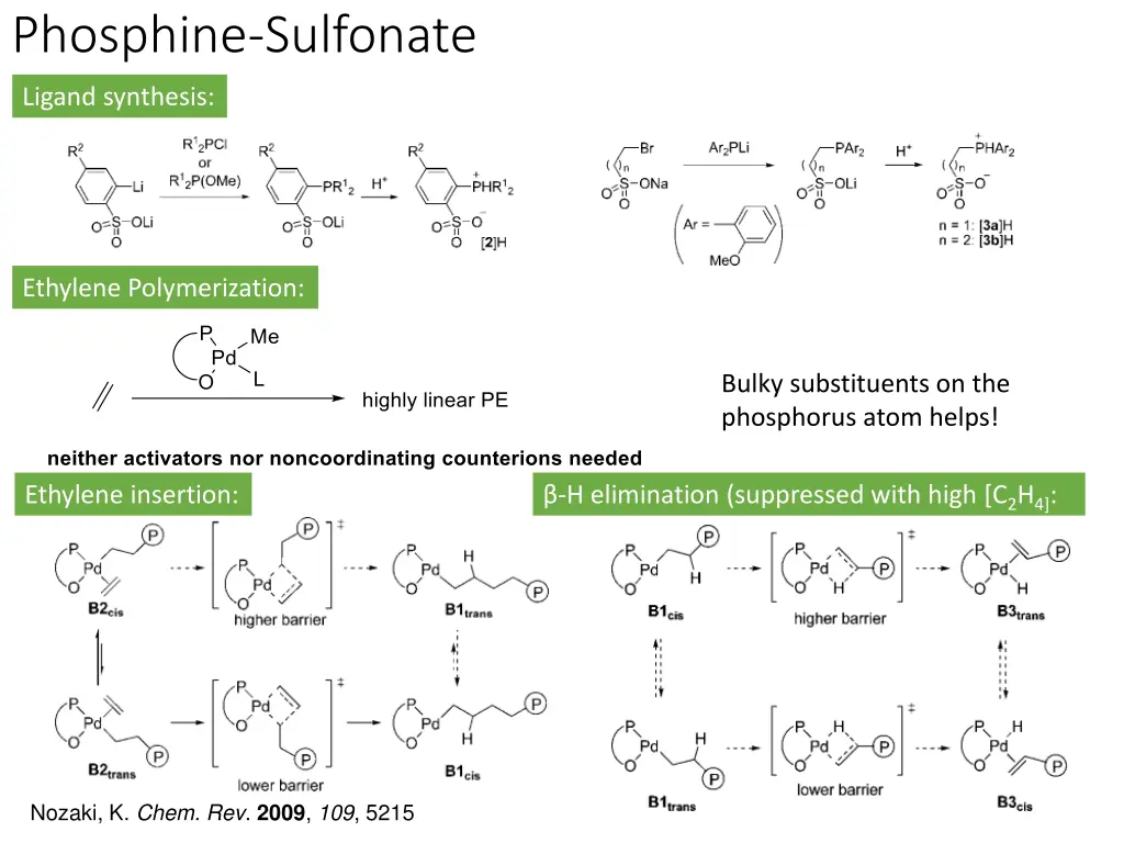 phosphine sulfonate