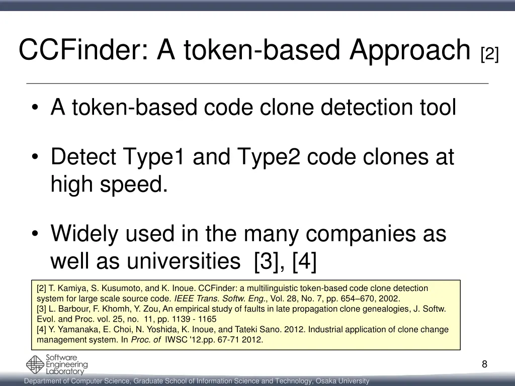 ccfinder a token based approach 2