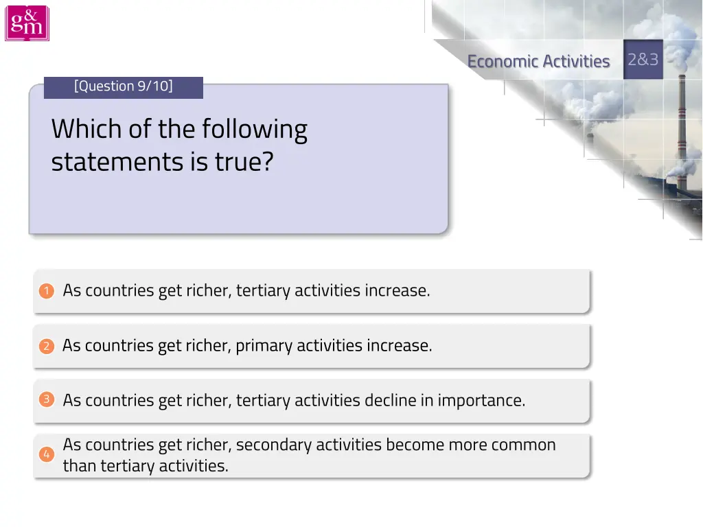 economic activities 24