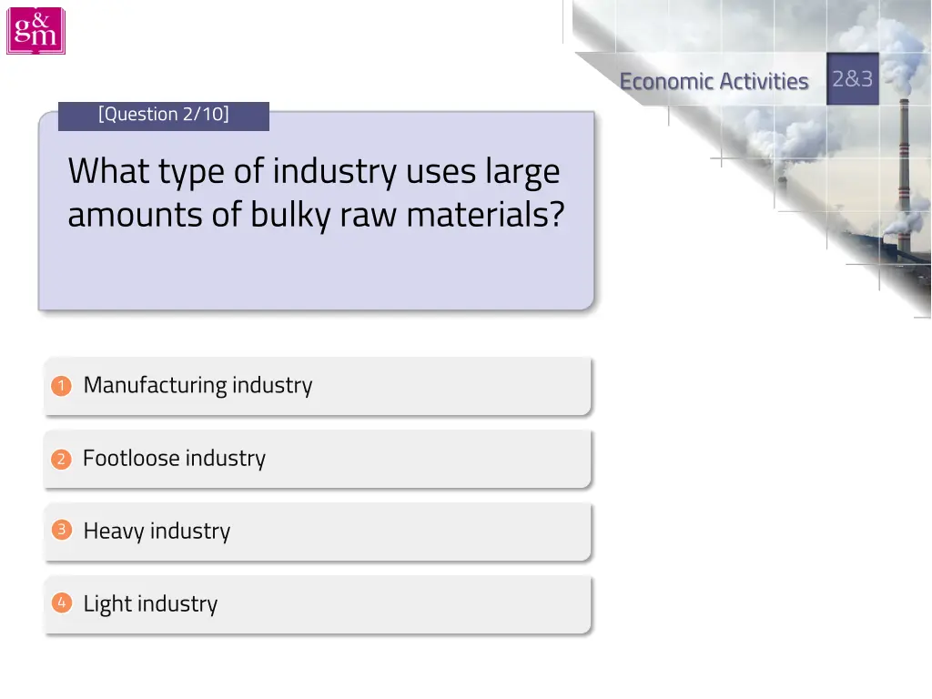 economic activities 3