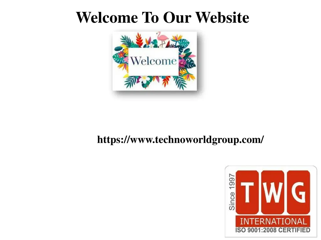 welcome to our website