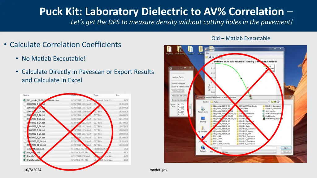 puck kit laboratory dielectric to av correlation 7