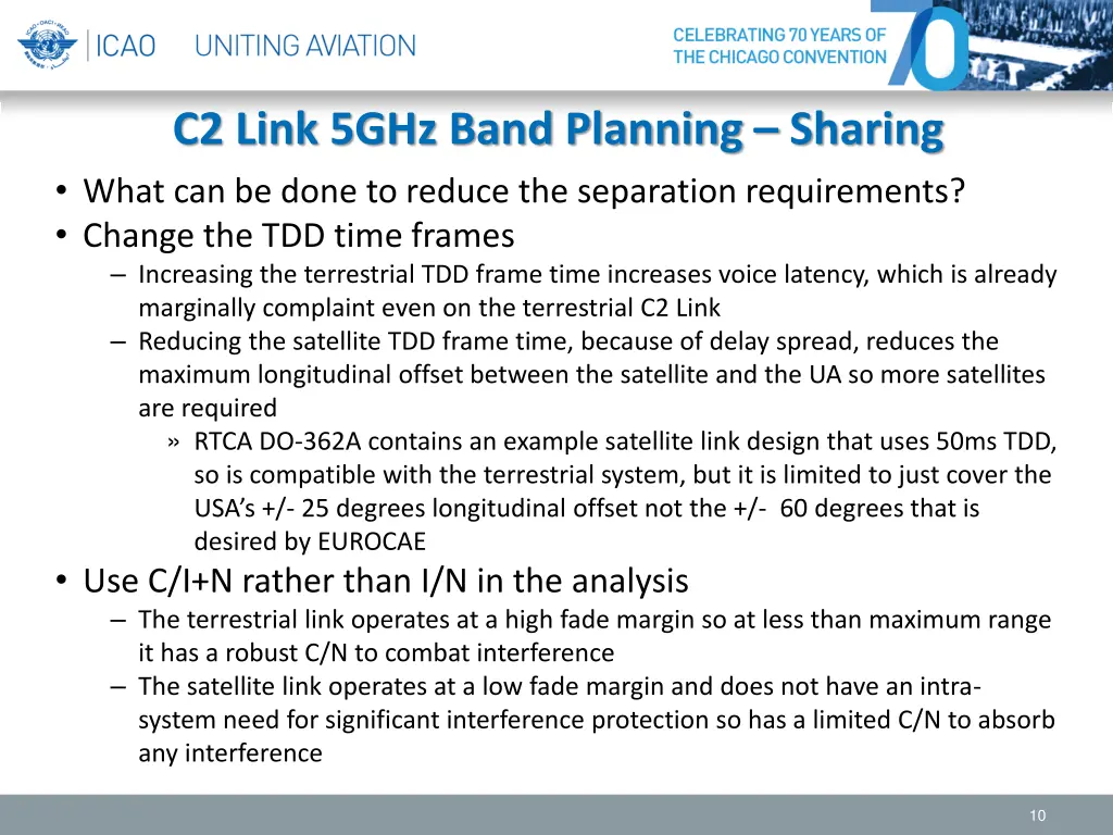 c2 link 5ghz band planning sharing what