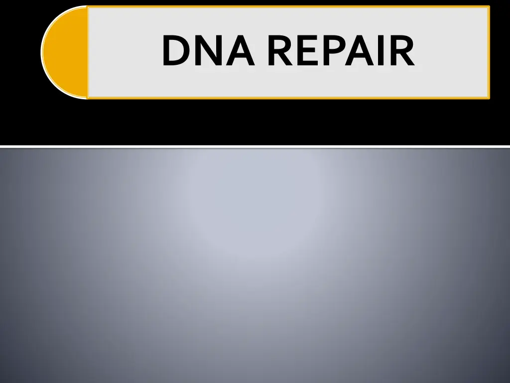 dna repair