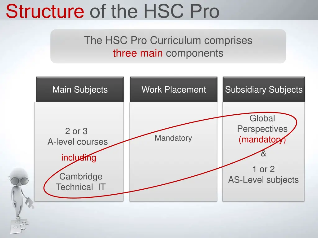 structure of the hsc pro