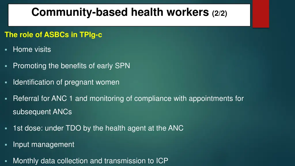 community based health workers 2 2