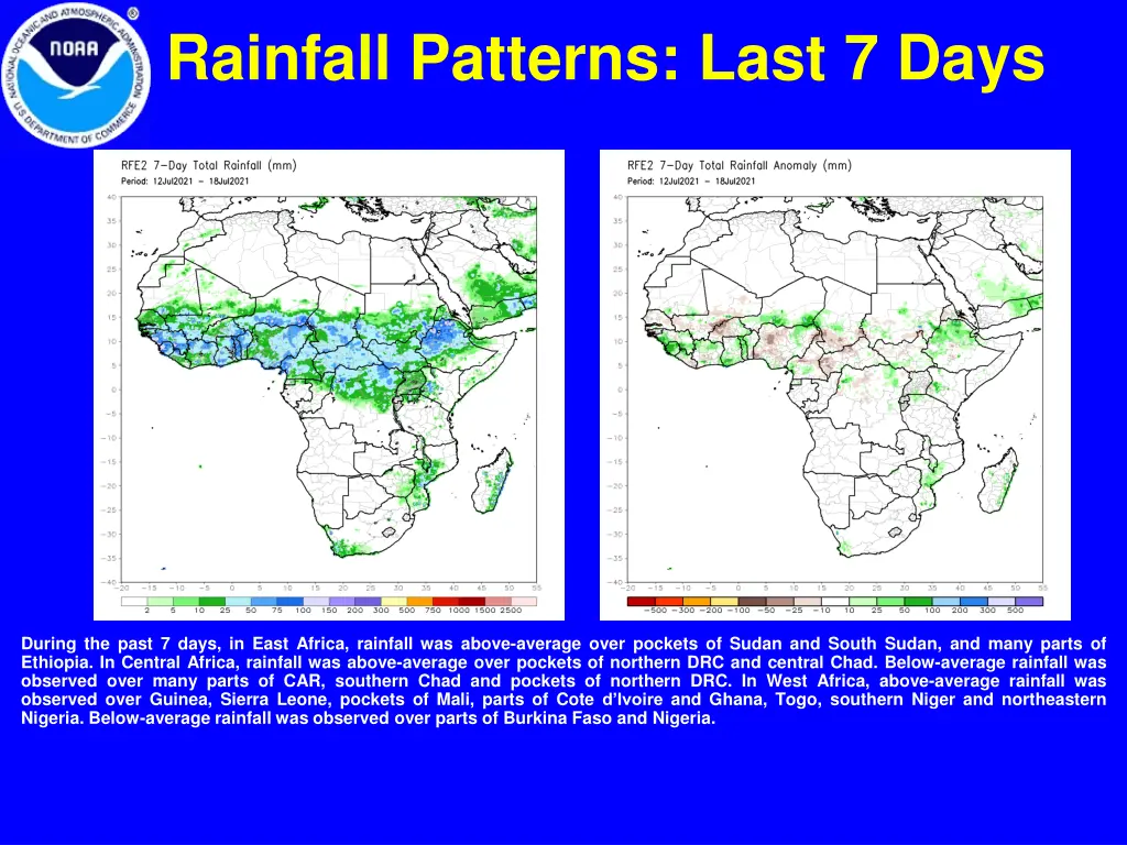 rainfall patterns last 7 days