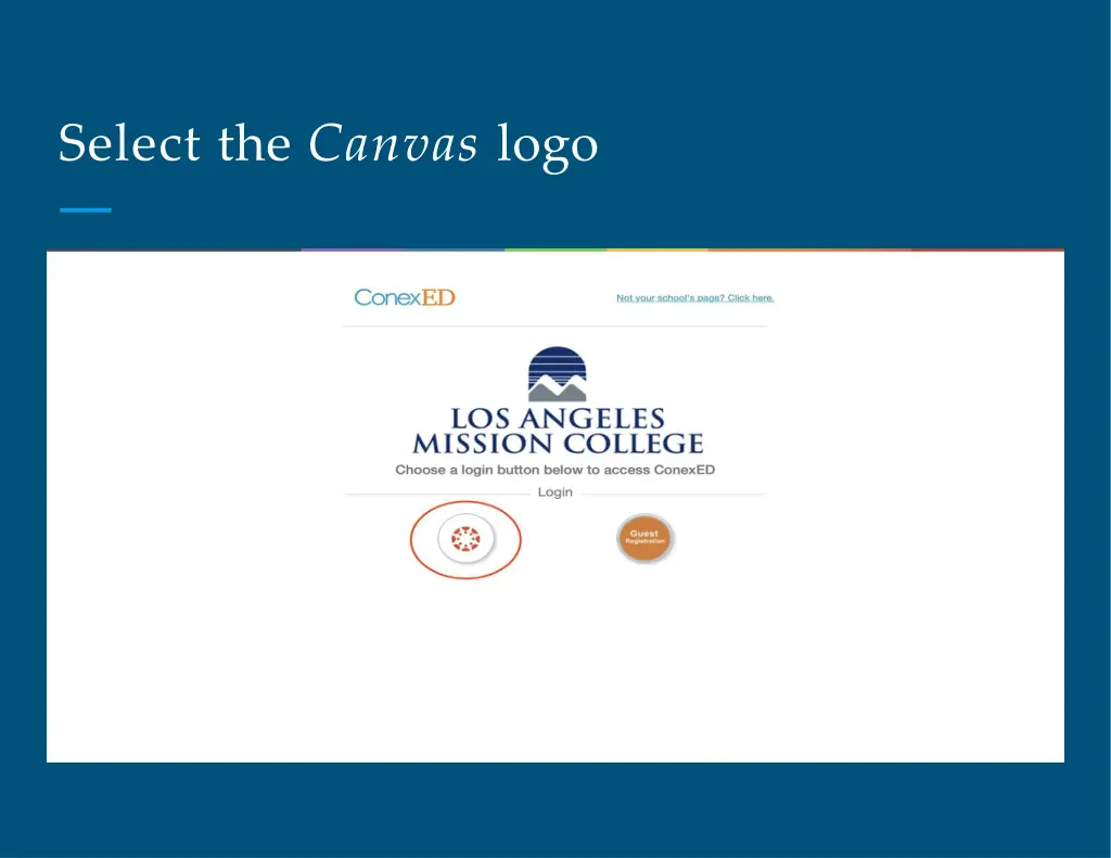 select the canvas logo