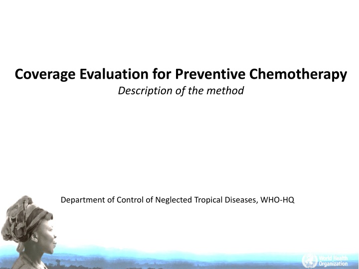 coverage evaluation for preventive chemotherapy