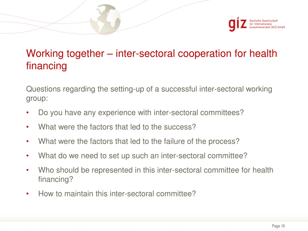 working together inter sectoral cooperation