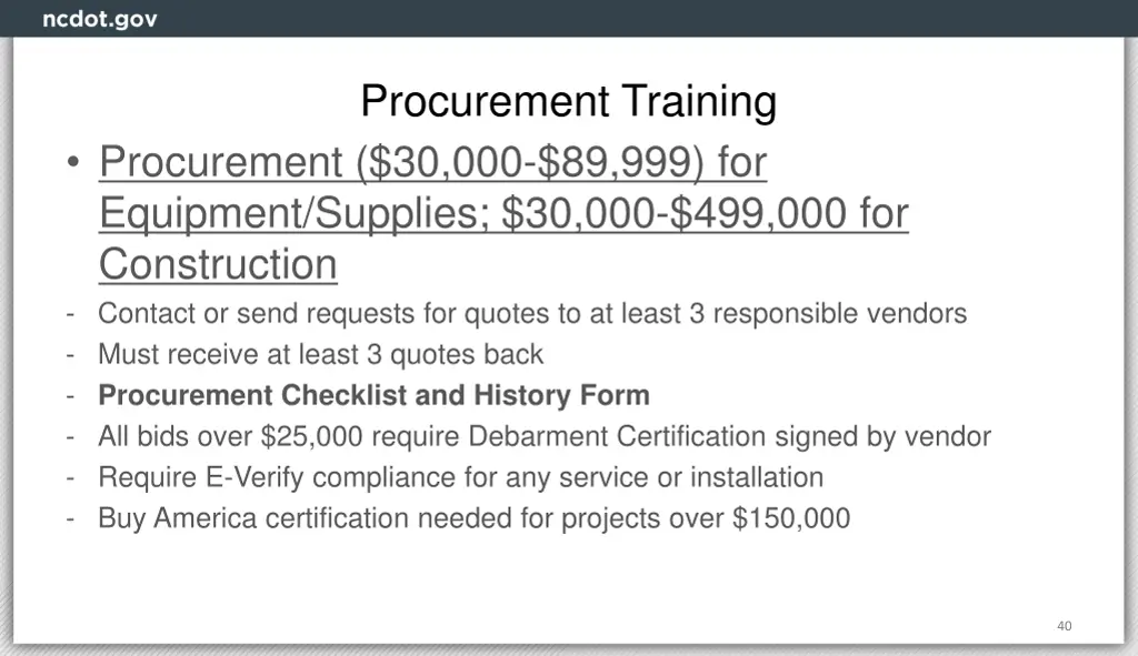 procurement training 1