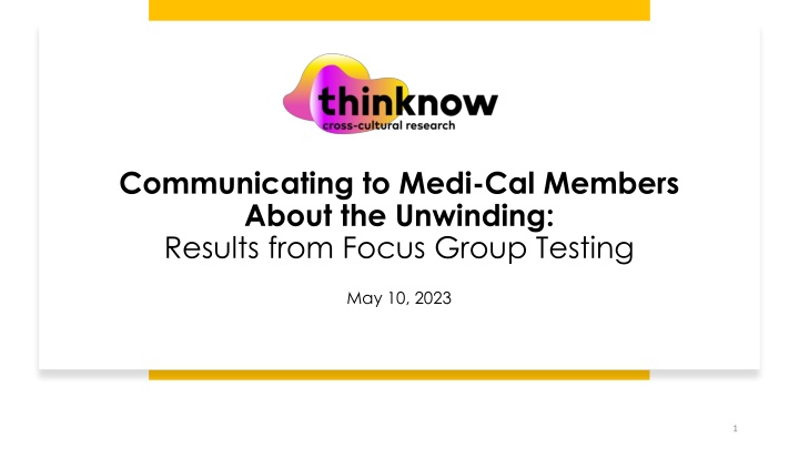 communicating to medi cal members about