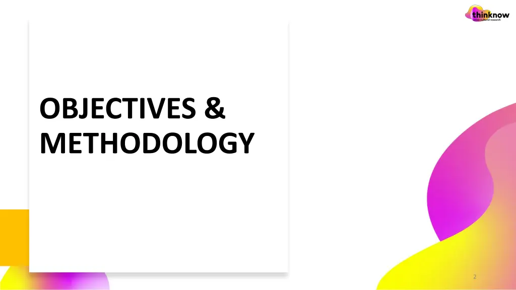 objectives methodology