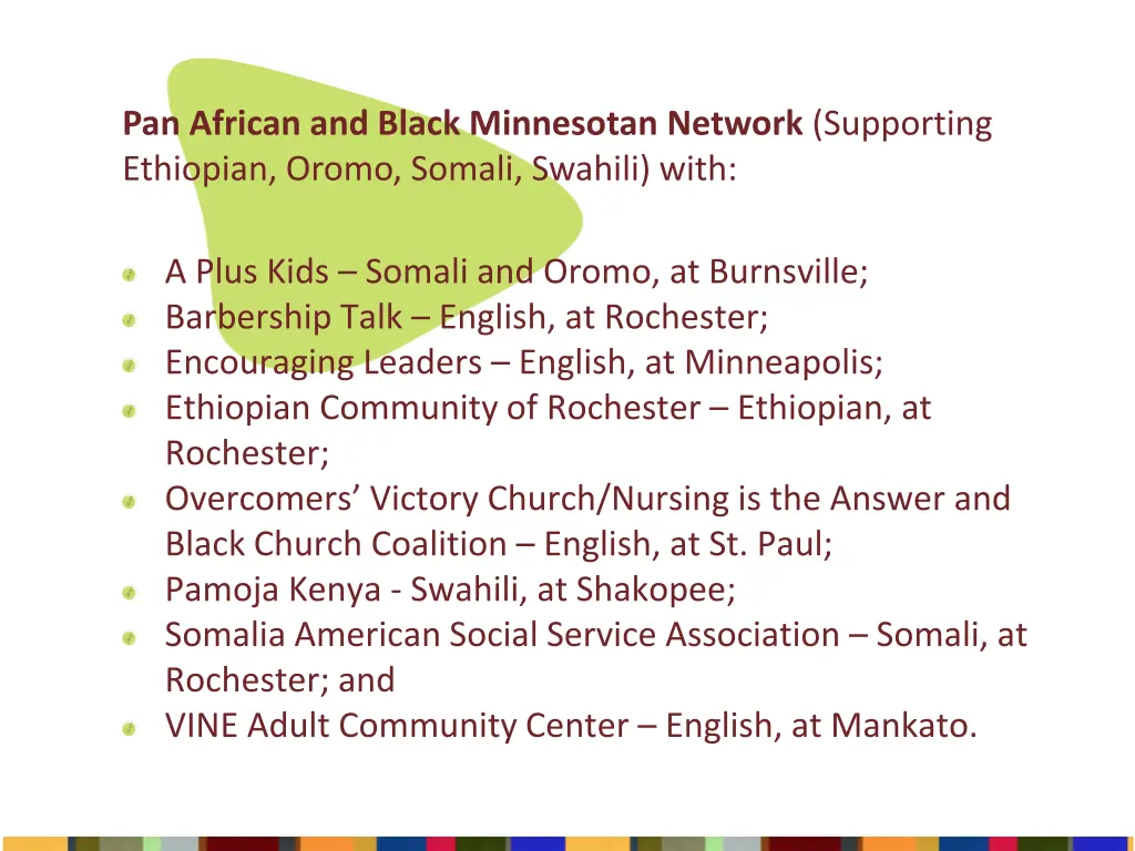 pan african and black minnesotan network