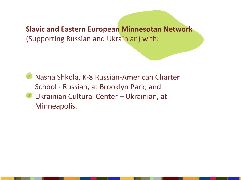 slavic and eastern european minnesotan network