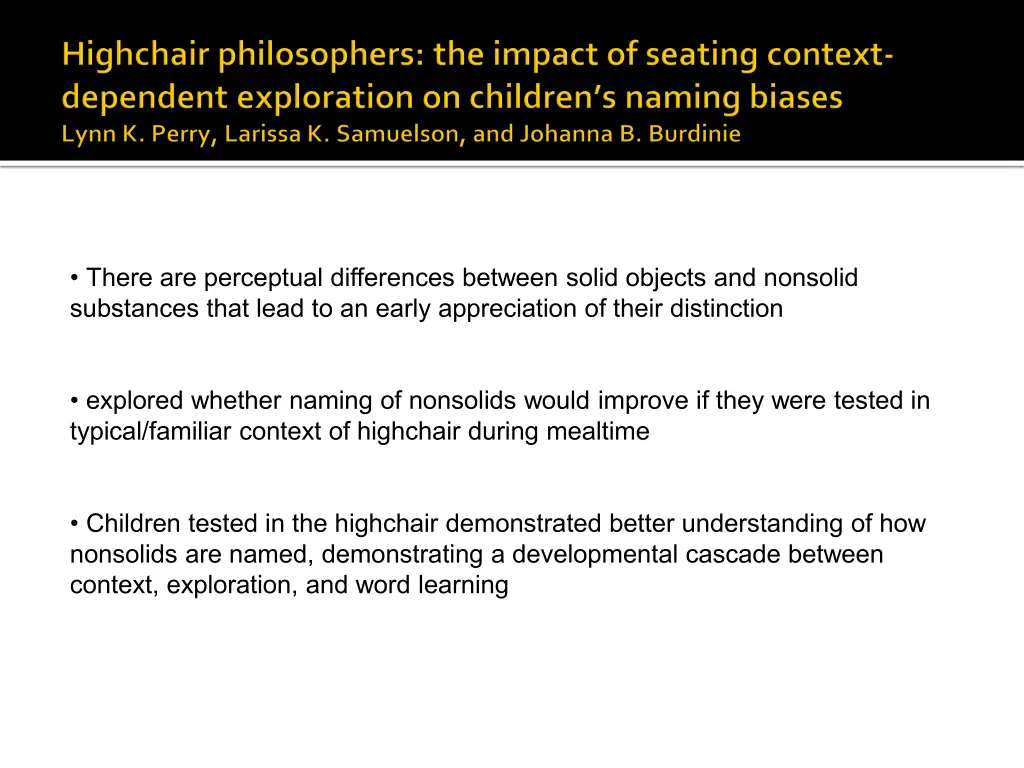 there are perceptual differences between solid