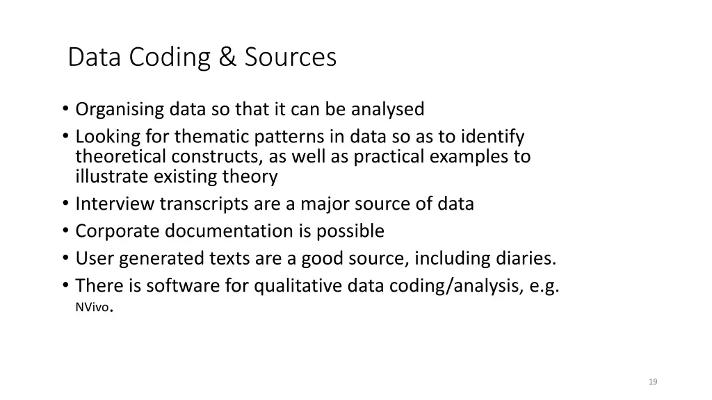 data coding sources