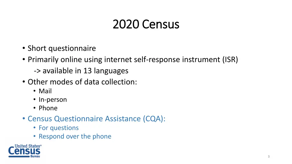 2020 census 2020 census