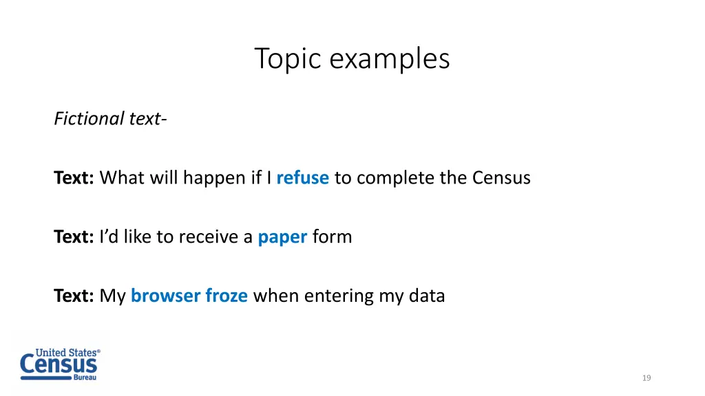 topic examples