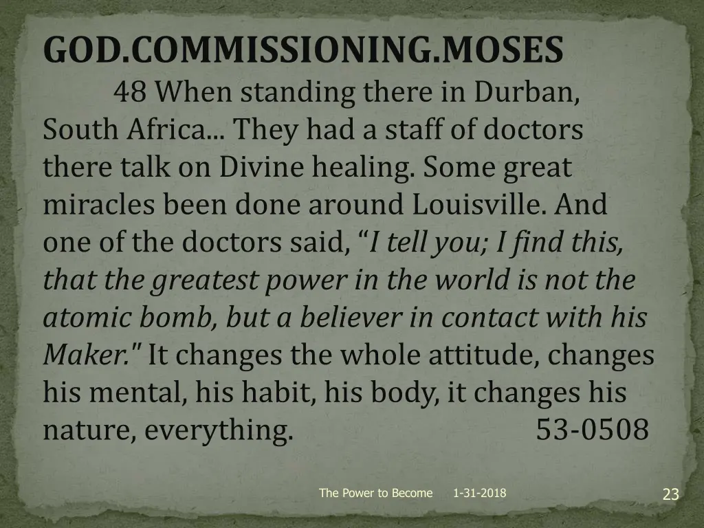 god commissioning moses 48 when standing there