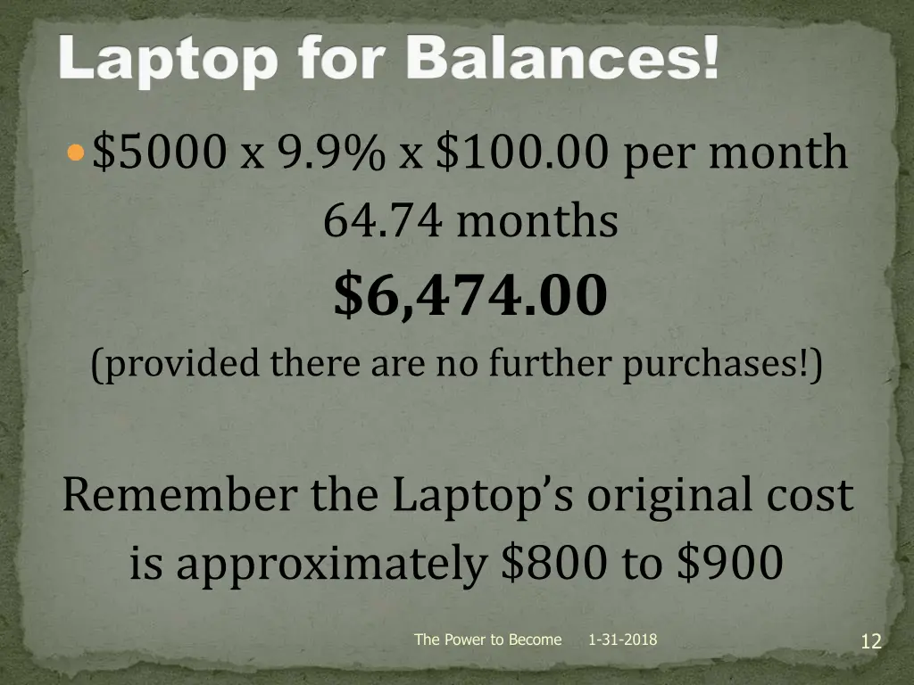 laptop for balances laptop for balances