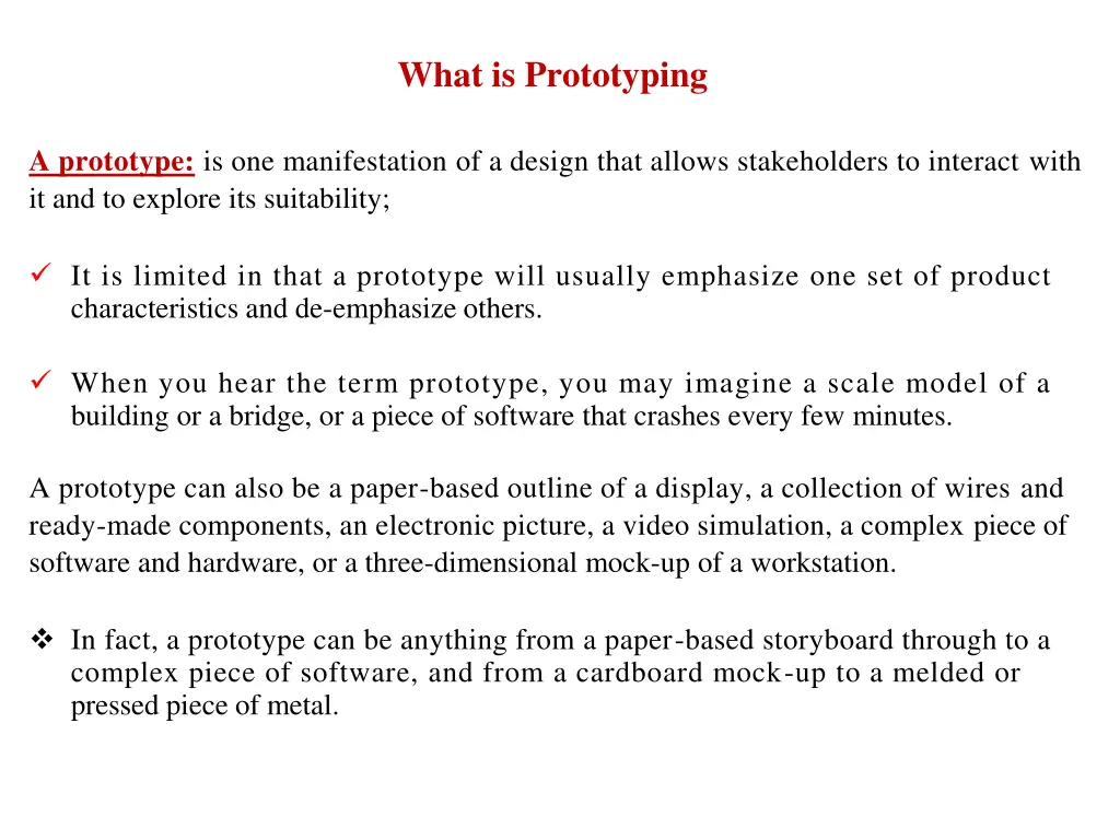 what is prototyping