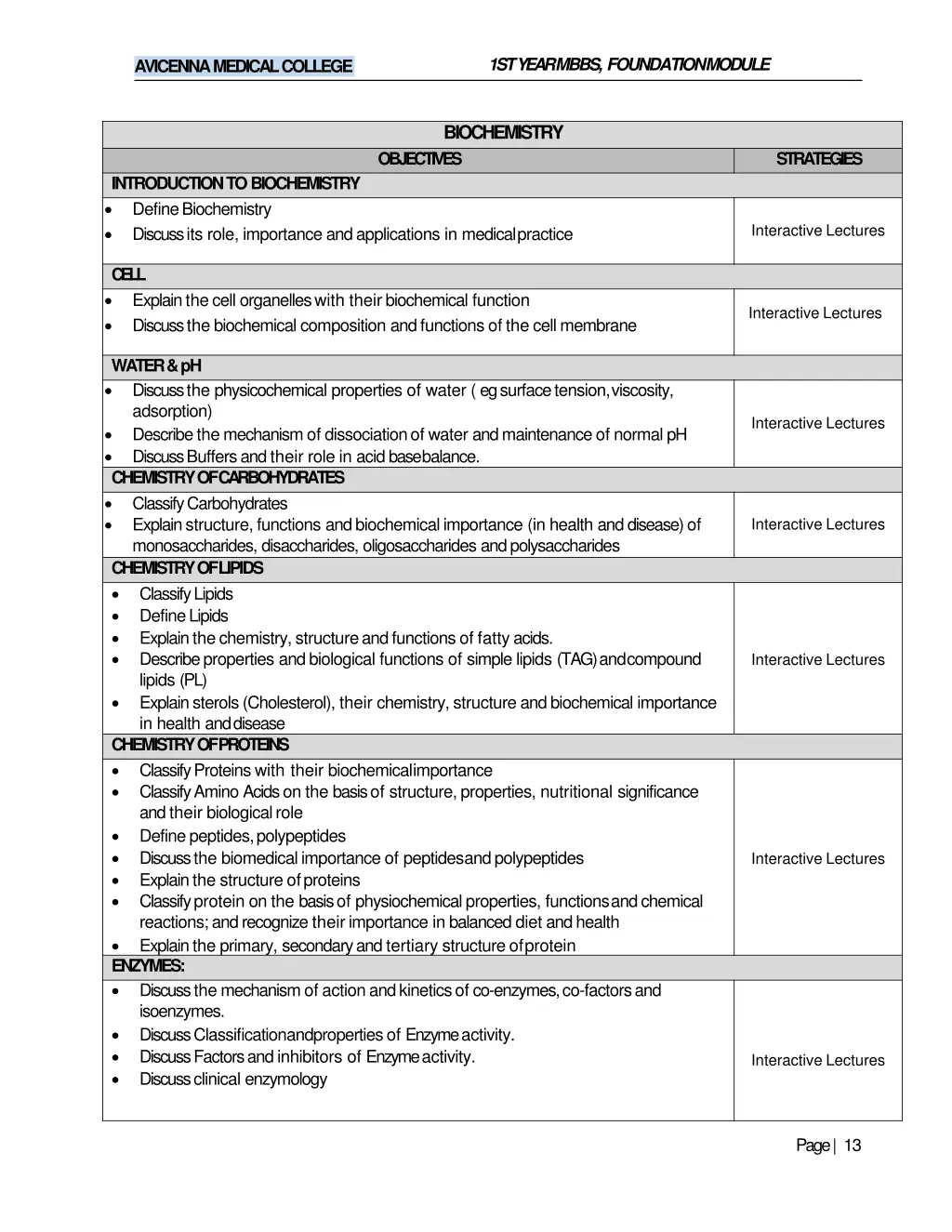 1st year mbbs foundationmodule 10