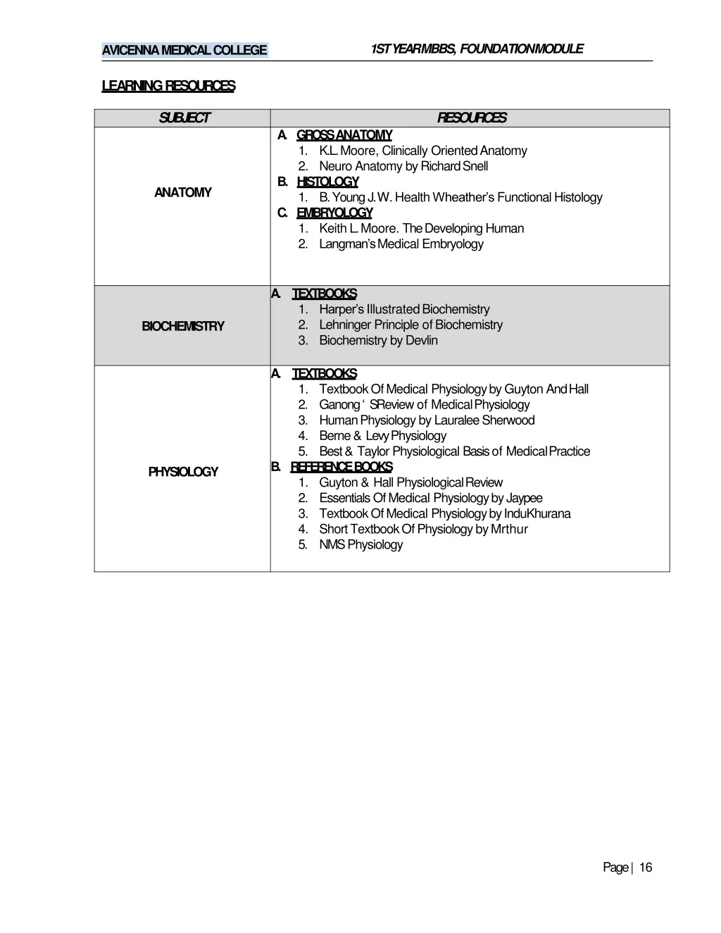 1st year mbbs foundationmodule 13