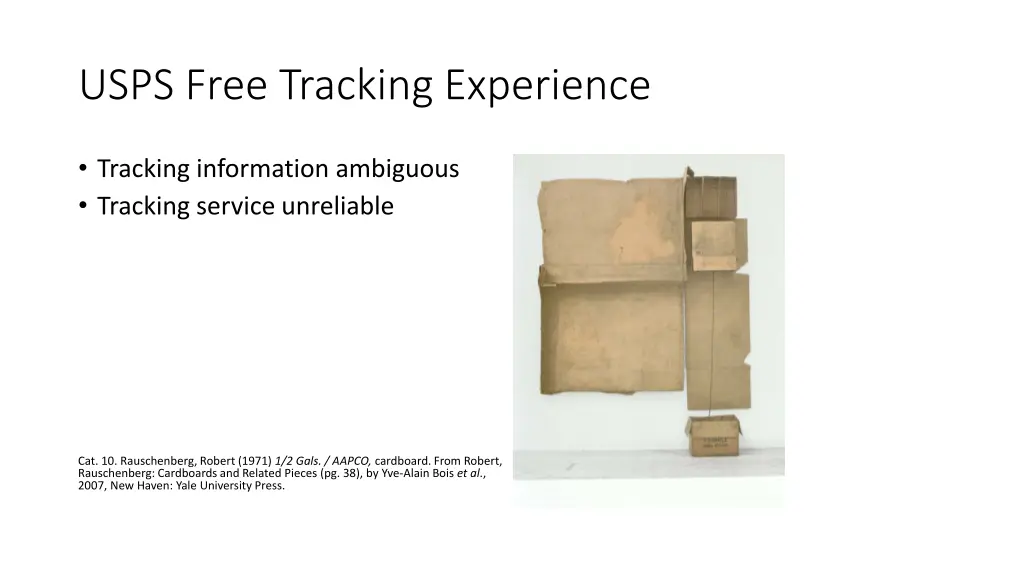 usps free tracking experience