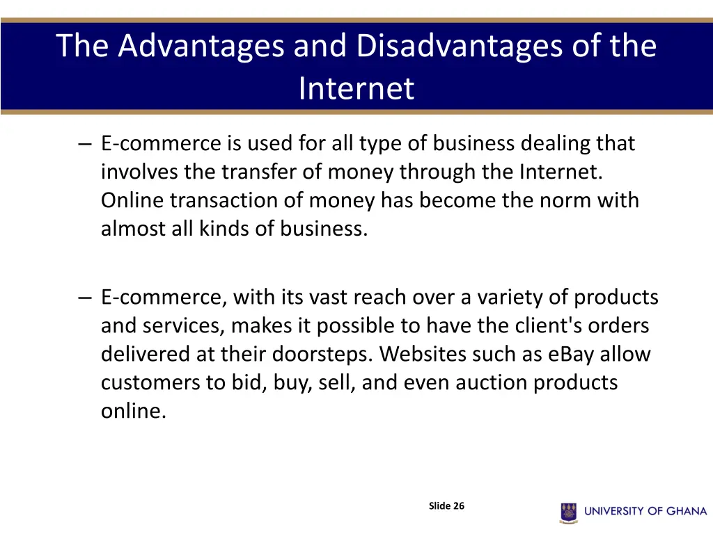 the advantages and disadvantages of the internet 11