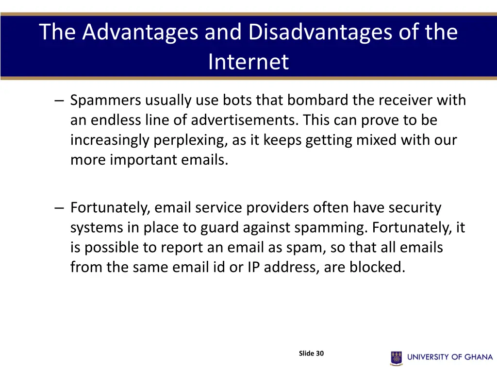 the advantages and disadvantages of the internet 15