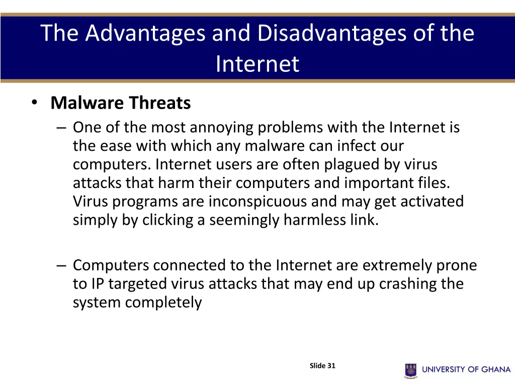 the advantages and disadvantages of the internet 16