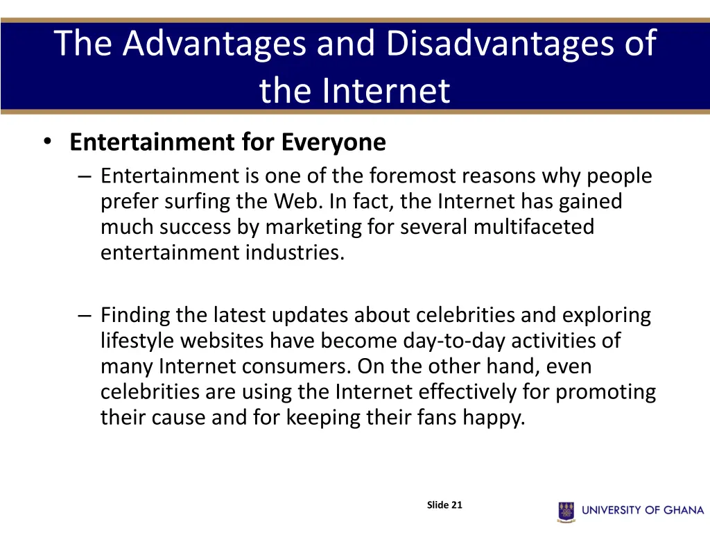 the advantages and disadvantages of the internet 6