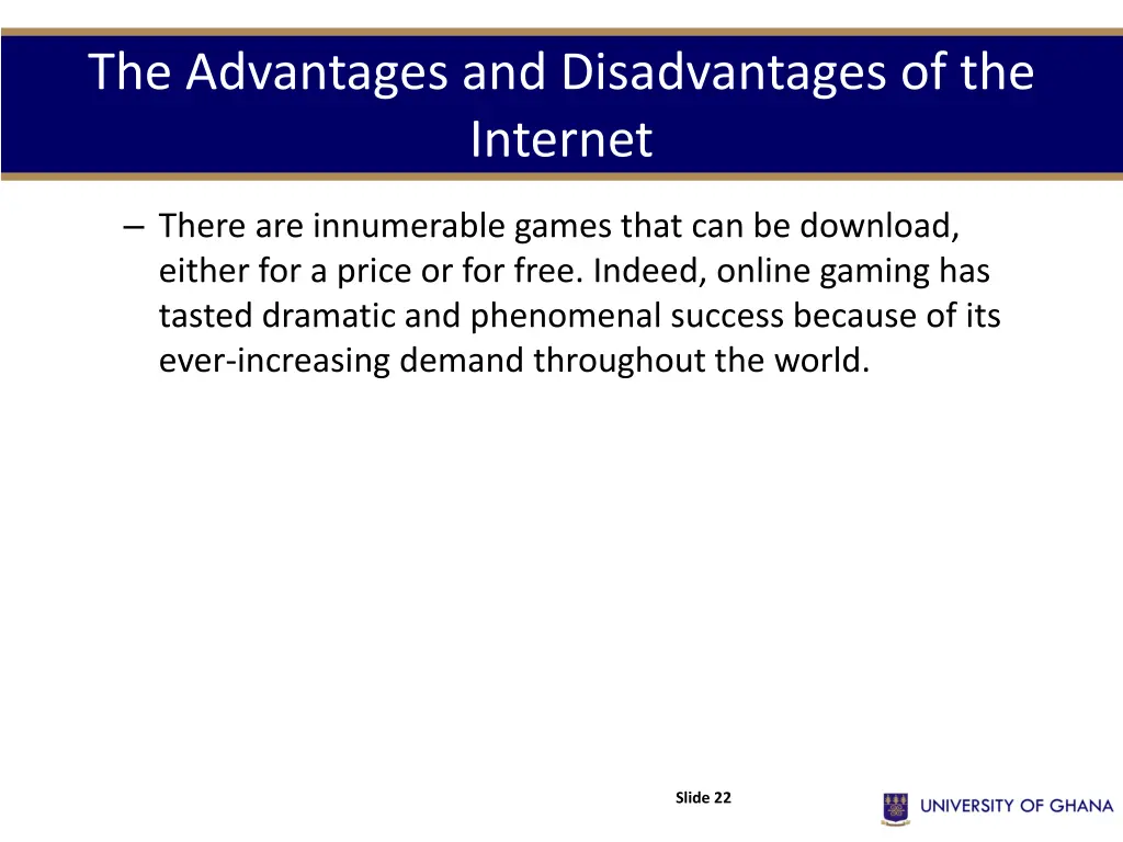 the advantages and disadvantages of the internet 7