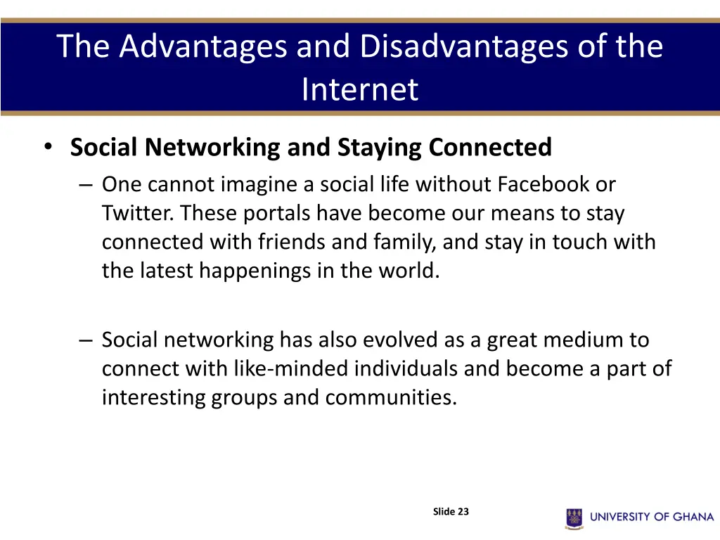 the advantages and disadvantages of the internet 8