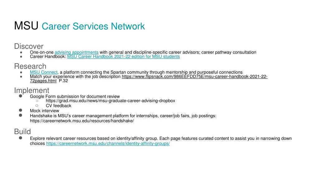 msu career services network