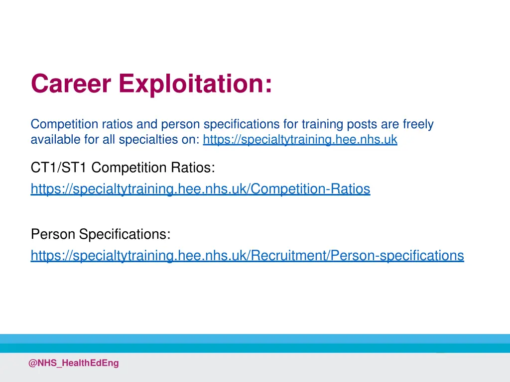 career exploitation