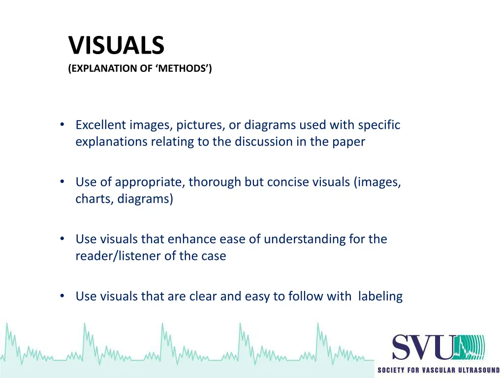 visuals explanation of methods