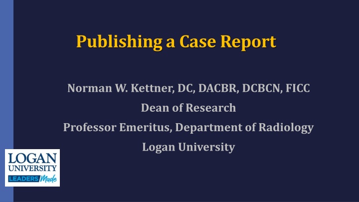 publishing a case report