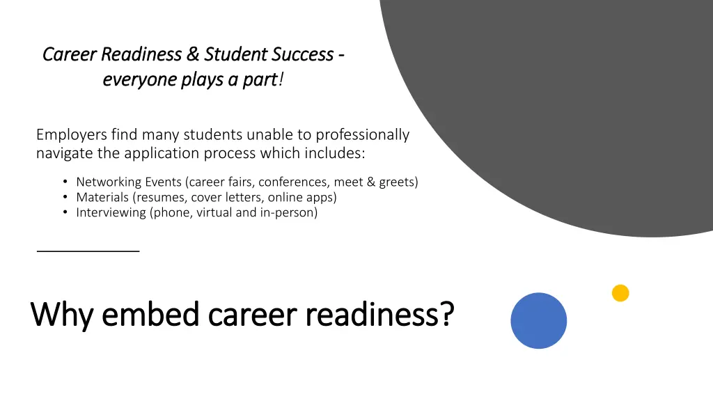 career readiness student success career readiness