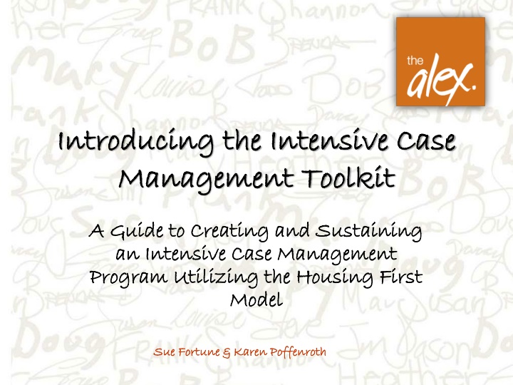 introducing the intensive case introducing