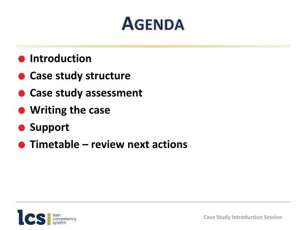 introduction case study structure case study