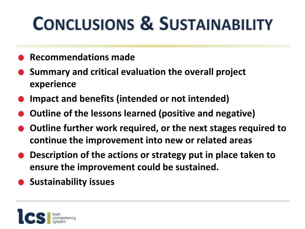 recommendations made summary and critical