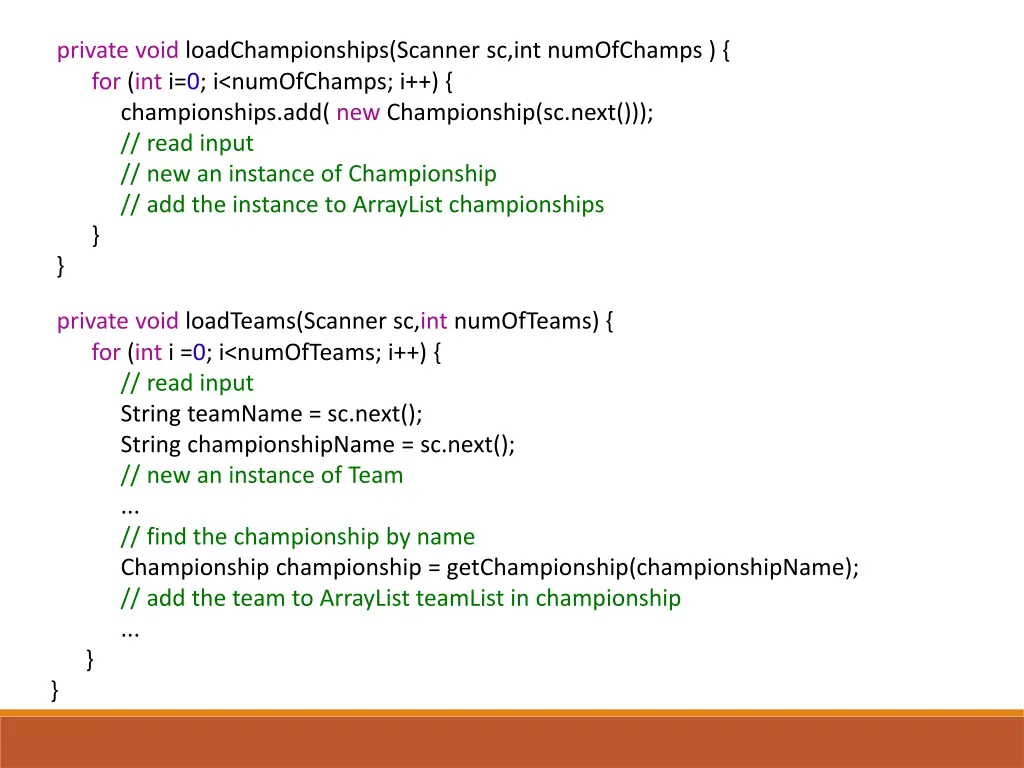 private void loadchampionships scanner