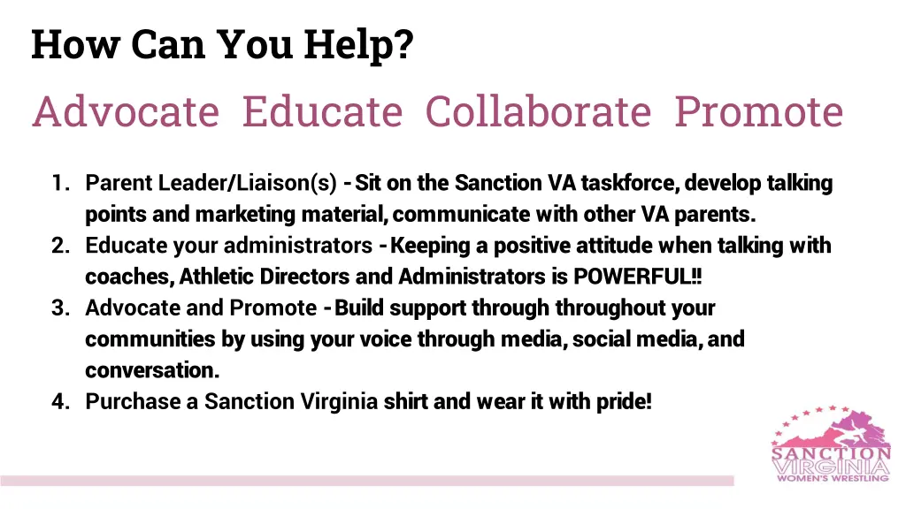 how can you help advocate educate collaborate